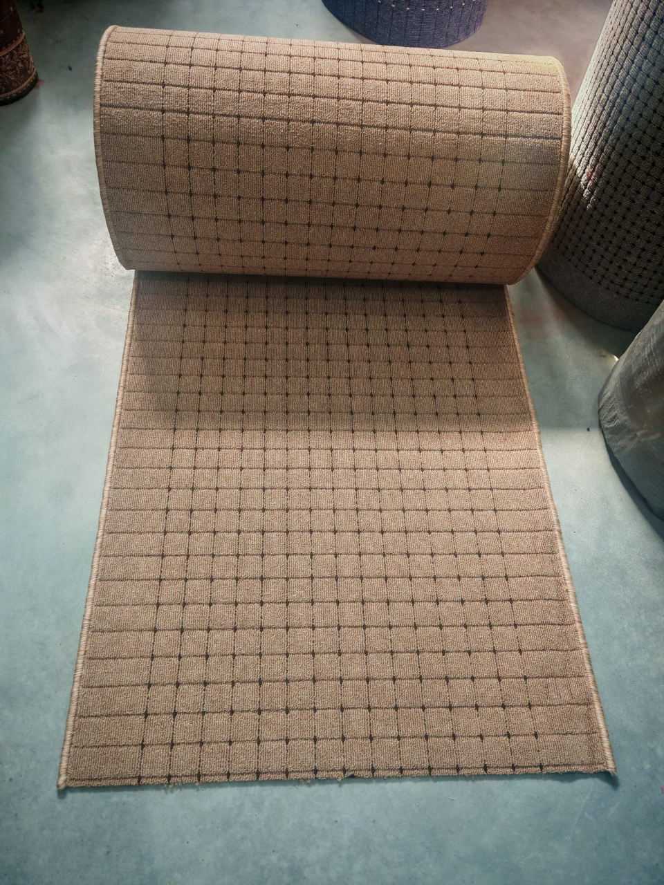 Traversa Antiderapanta, Stanford, Bej, Latime 80 cm, Diverse Lungimi [4]