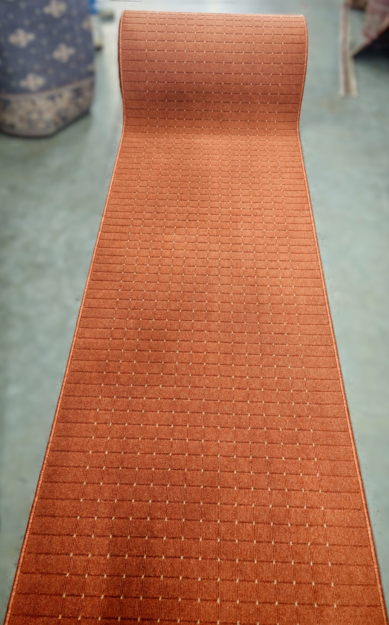Traversa Antiderapanta, Stanford, Portocaliu, Latime 80 cm, Diverse Lungimi [2]
