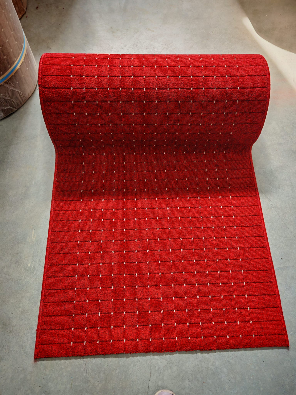 Traversa Antiderapanta, Stanford, Rosu, Latime 100 cm, Diverse Lungimi [3]