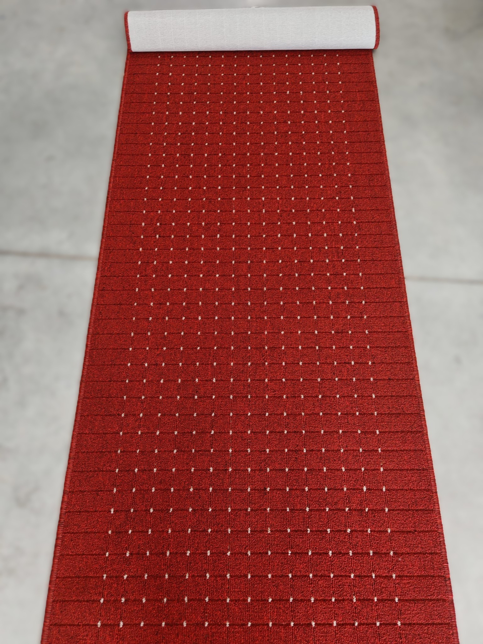 Traversa Antiderapanta, Stanford, Rosu, Latime 100 cm, Diverse Lungimi [3]