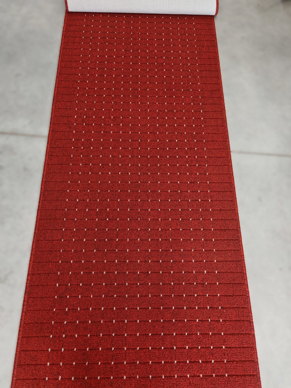 Traversa Antiderapanta, Stanford, Rosu, Latime 80 cm, Diverse Lungimi [2]