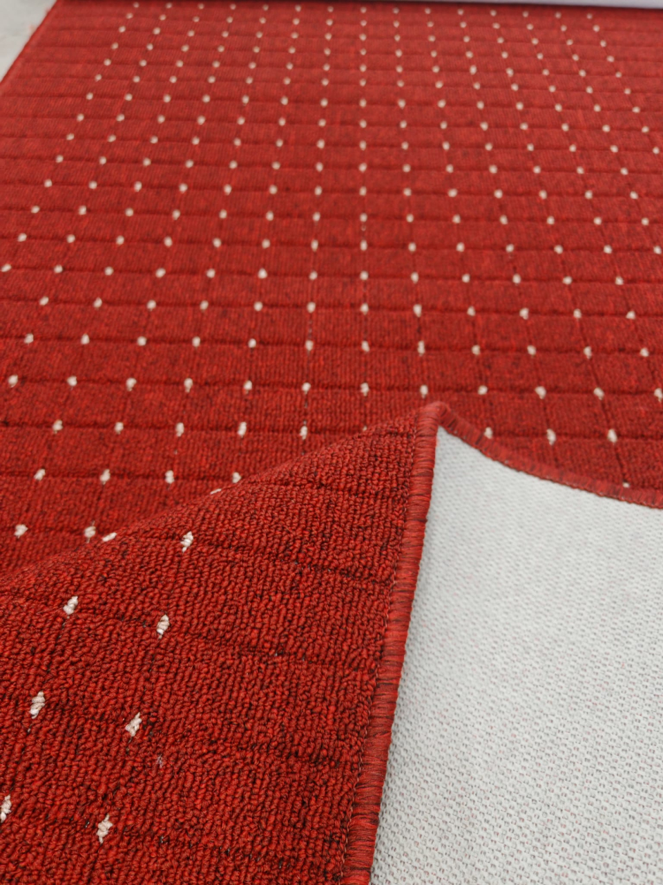 Traversa Antiderapanta, Stanford, Rosu, Latime 80 cm, Diverse Lungimi [4]