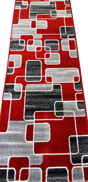 Traversa Cappuccino 16402, Rosu, 80x90 cm, 1700 gr/mp [2]