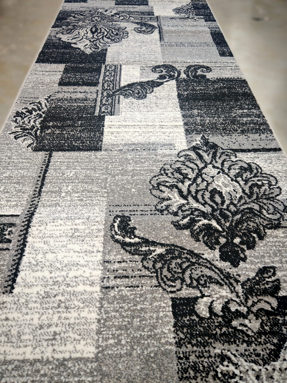 Traversa Covor, Cappuccino 16009, Gri, Latime 100 cm, Diverse Lungimi, 1700 gr/mp [3]