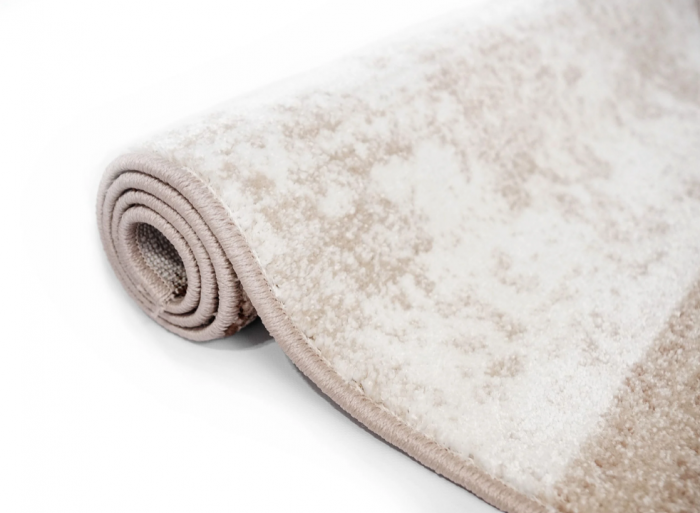Traversa Covor, Cappuccino 16016, Crem / Maro, Latime 100 cm, Diverse Lungimi, 1700 gr/mp [3]