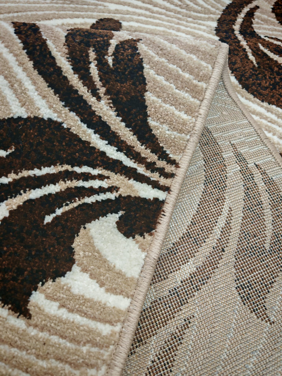 Traversa Covor, Cappuccino 16025, Bej / Maro, Latime 100 cm, Diverse Lungimi, 1700 gr/mp [6]