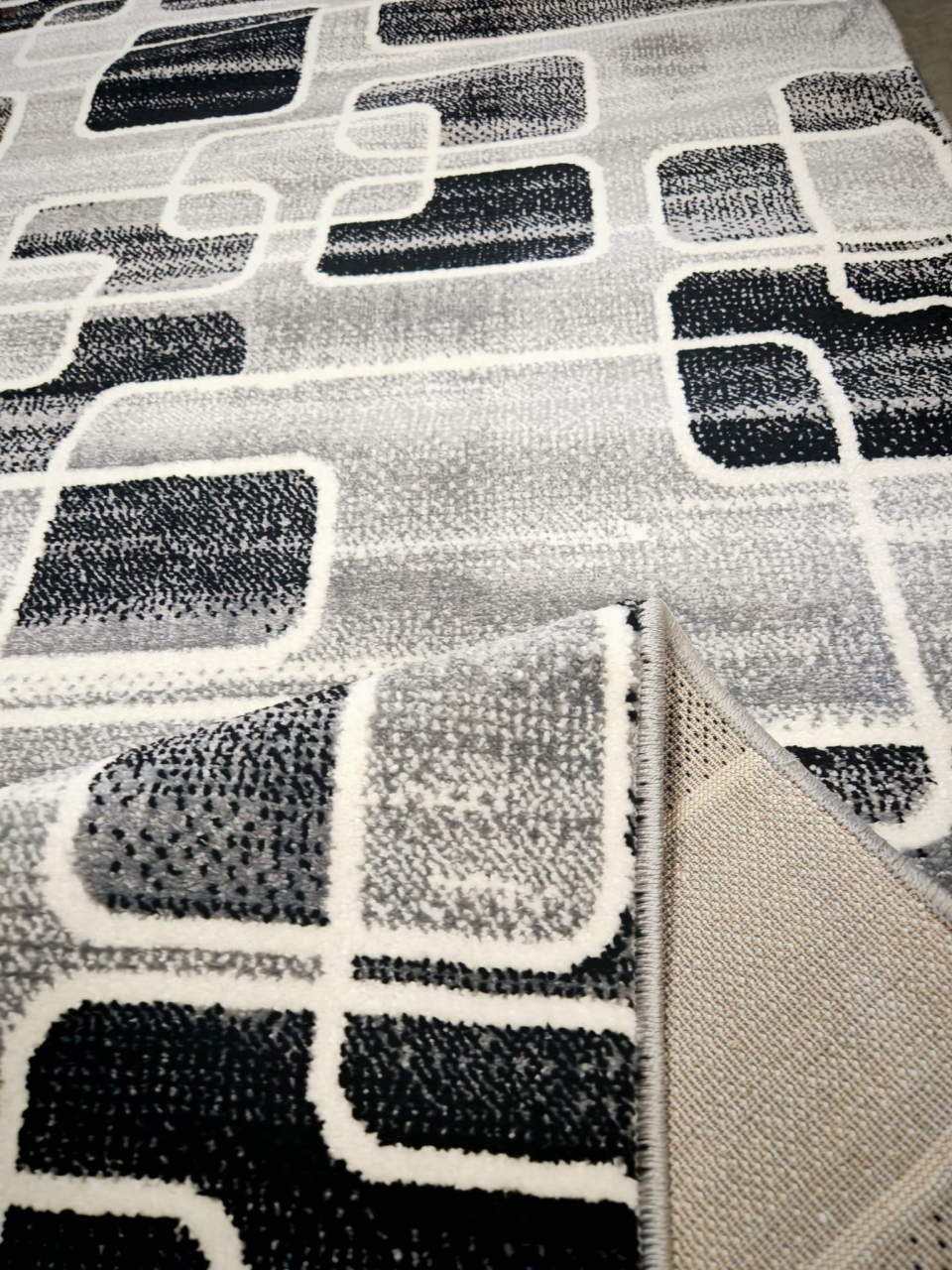 Traversa Covor, Cappuccino 16402, Gri, Latime 120 cm, Diverse Lungimi, 1700 gr/mp [5]
