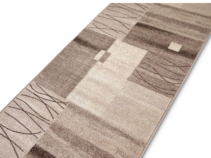 Traversa Covor, Daffi 13068, Bej / Maro, Latime 200 cm, Diverse Lungimi, 1700 gr/mp [2]