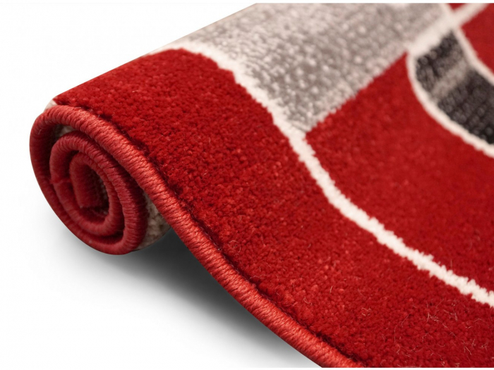 Traversa Covor, Cappuccino 16402, Rosu, 80 x 90 cm, 1700 gr/mp  [2]