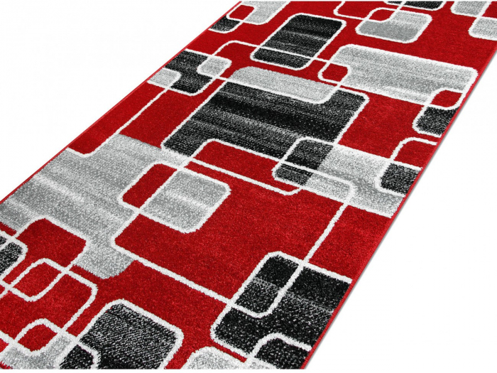 Traversa Covor, Cappuccino 16402, Rosu, 80 x 90 cm, 1700 gr/mp  [3]