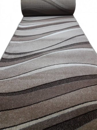 Traversa Covor, Daffi 13001, Bej / Maro, Latime 200 cm, Diverse Lungimi, 1700 gr/mp [2]