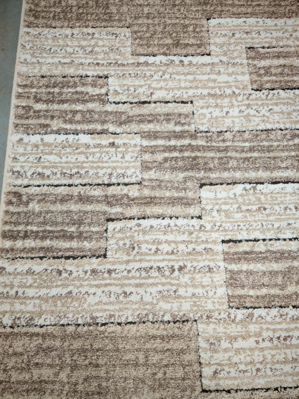 Traversa Covor, Fashion 32002, Bej / Maro, Latime 80 cm, Diverse Lungimi [7]
