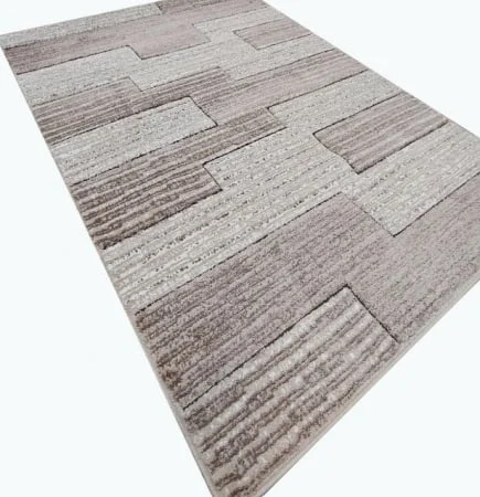 Traversa Covor, Fashion 32002, Bej / Maro, Latime 120 cm, Diverse Lungimi [8]