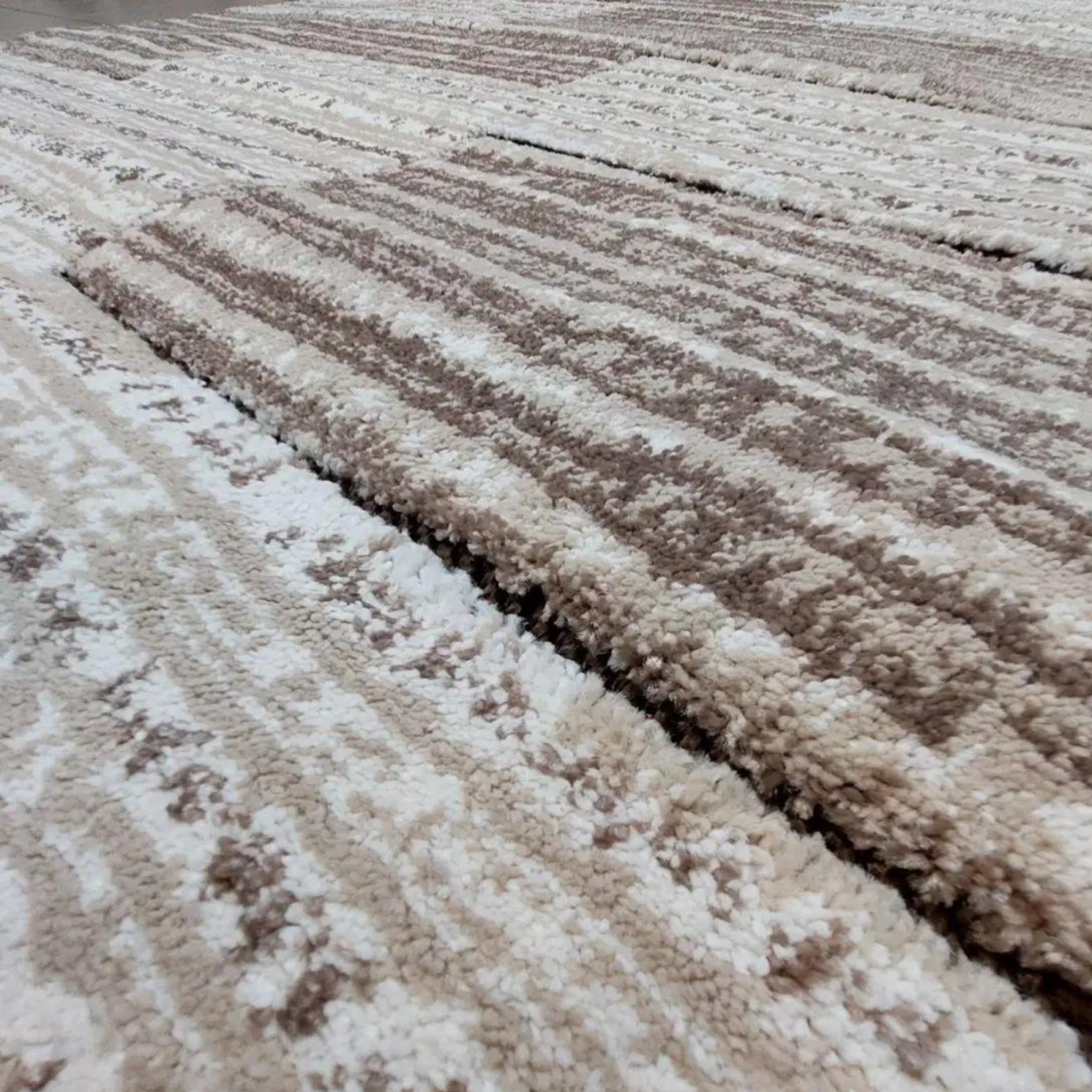 Traversa Covor, Fashion 32002, Bej / Maro, Latime 120 cm, Diverse Lungimi [9]