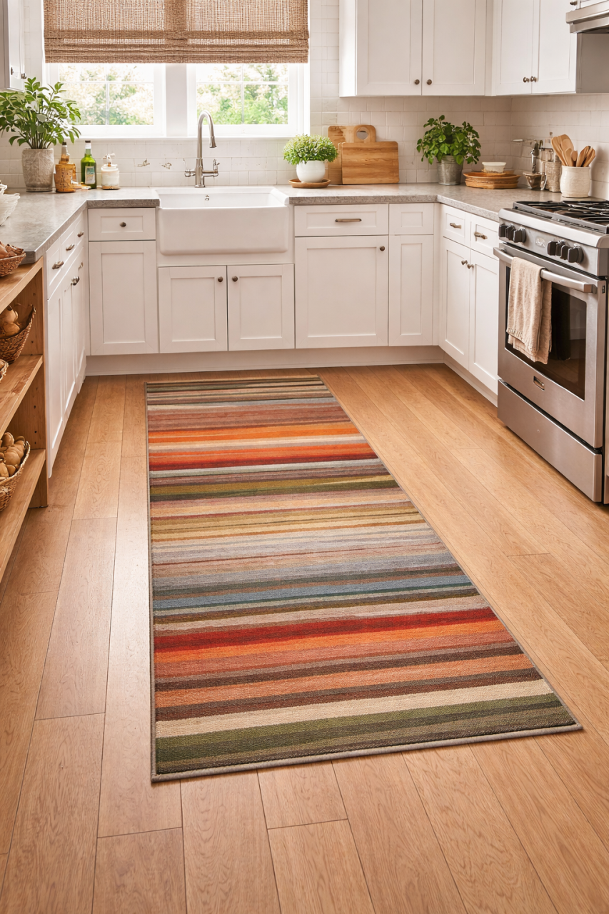 Traversa Covor, Kolibri 11598, Multicolor, Latime 100 cm, Diverse Lungimi, 2200 gr/mp [2]