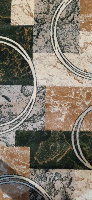 Traversa Covor, Lotos 15001, Verde,  Latime 100 cm [4]