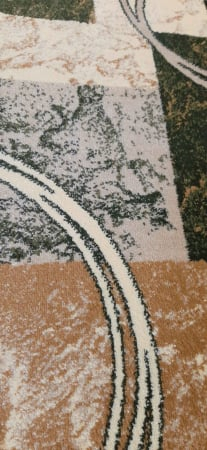 Traversa Covor, Lotos 15001, Verde, Latime 150 cm, Diverse Lungimi, 1800 gr/mp [4]