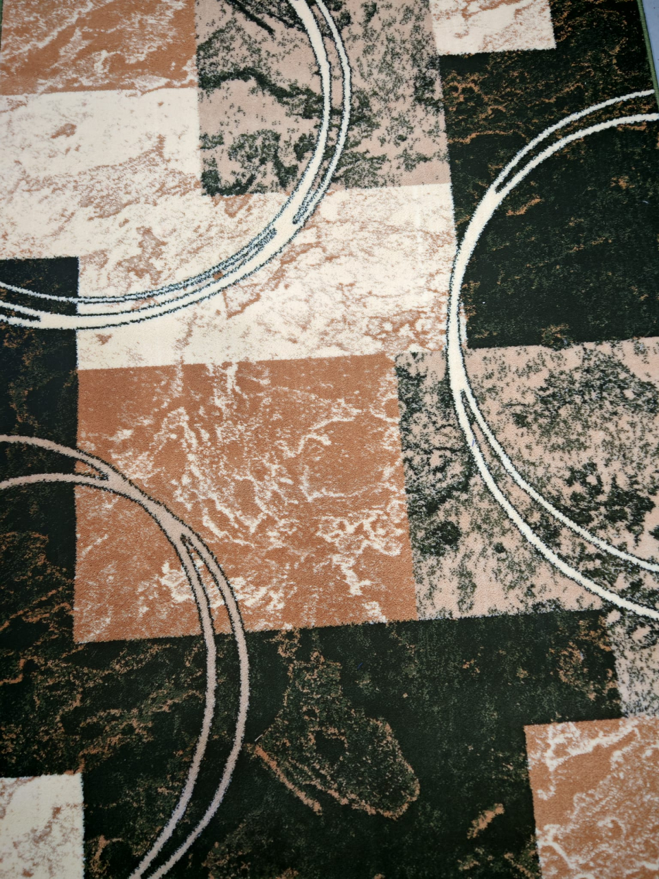 Traversa Covor, Lotos 15001, Verde, Latime 150 cm, Diverse Lungimi, 1800 gr/mp [5]