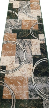 Traversa Covor, Lotos 15001, Verde, Latime 150 cm, Diverse Lungimi, 1800 gr/mp [2]