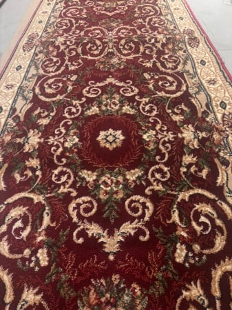 Traversa Covor, Lotos 15002, Grena, Latime 120 cm, Diverse Lungimi [6]