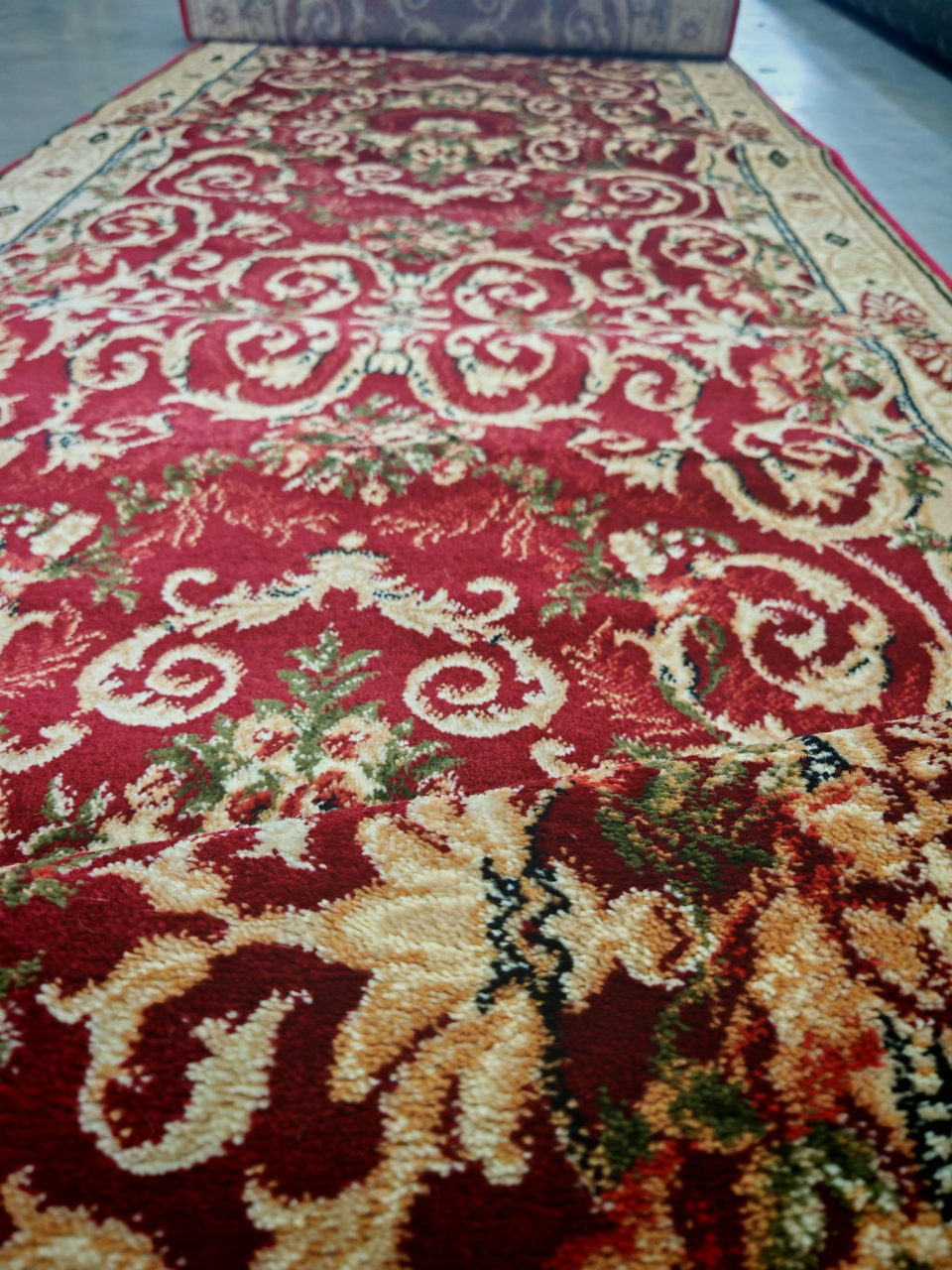 Traversa Covor, Lotos 15002, Grena, Latime 80 cm, Diverse Lungimi [6]