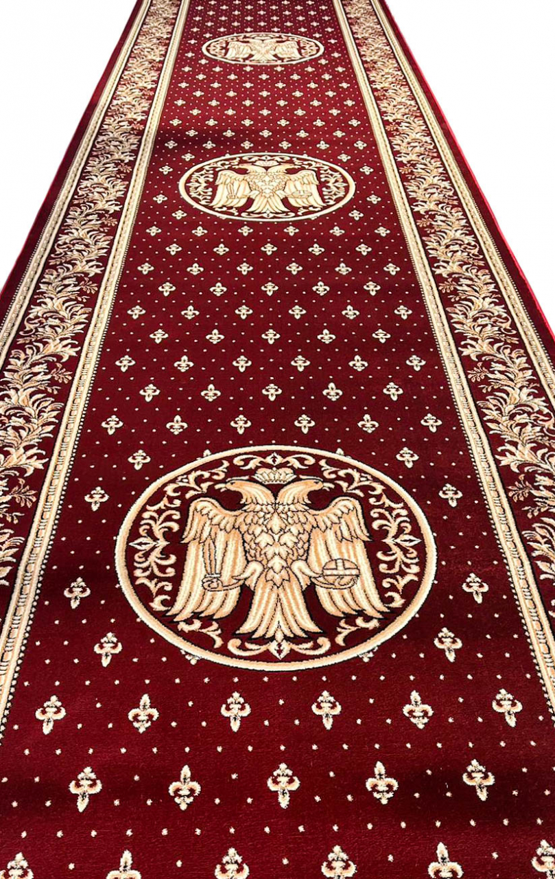 Traversa Covor, Lotos 15032-210, Latime 200 cm, Model Bisericesc, Rosu, Diverse Lungimi [16]