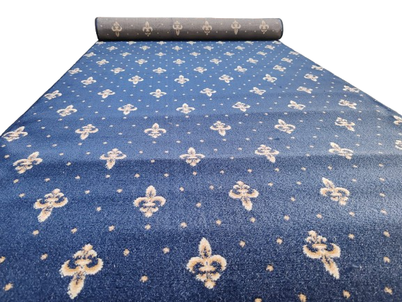 Traversa Covor, Lotos 15033-W, Albastru, Latime 120 cm, Diverse Lungimi [2]