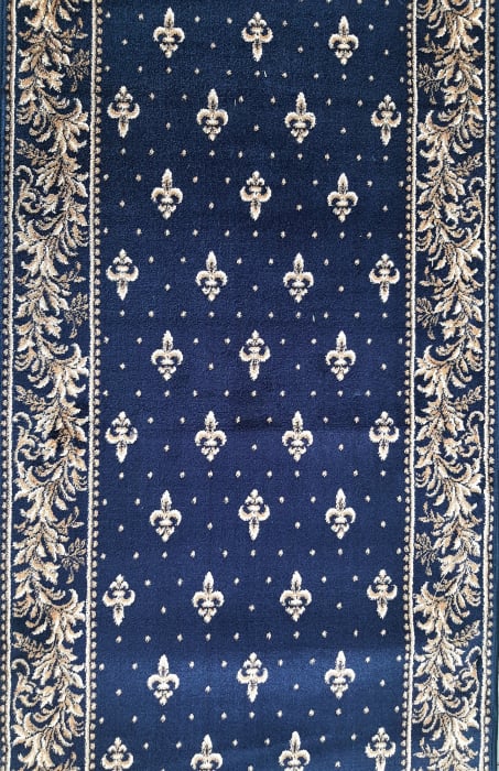 Traversa Covor, Lotos 15033-810, Albastru, Latime 150 cm, Diverse Lungimi [2]