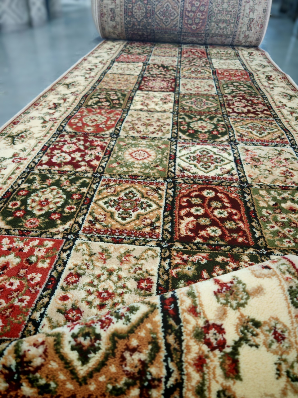 Traversa Covor, Lotos 1518, Bej, Latime 150 cm, Diverse Lungimi, 1800 gr/mp [5]