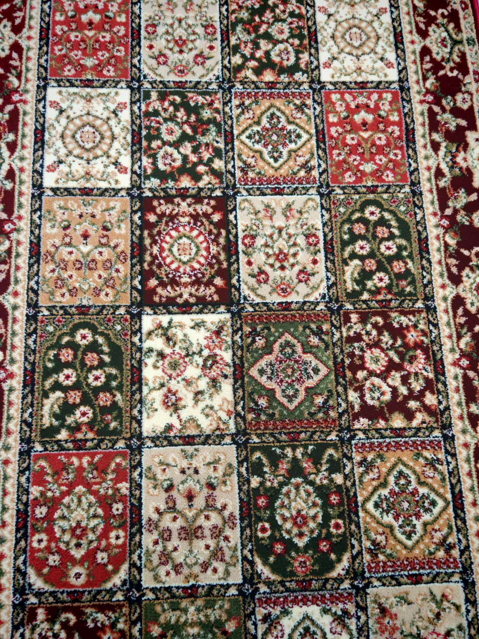 Traversa Covor, Lotos 1518, Rosu, Latime 60 cm, Diverse Lungimi, 1800 gr/mp [4]