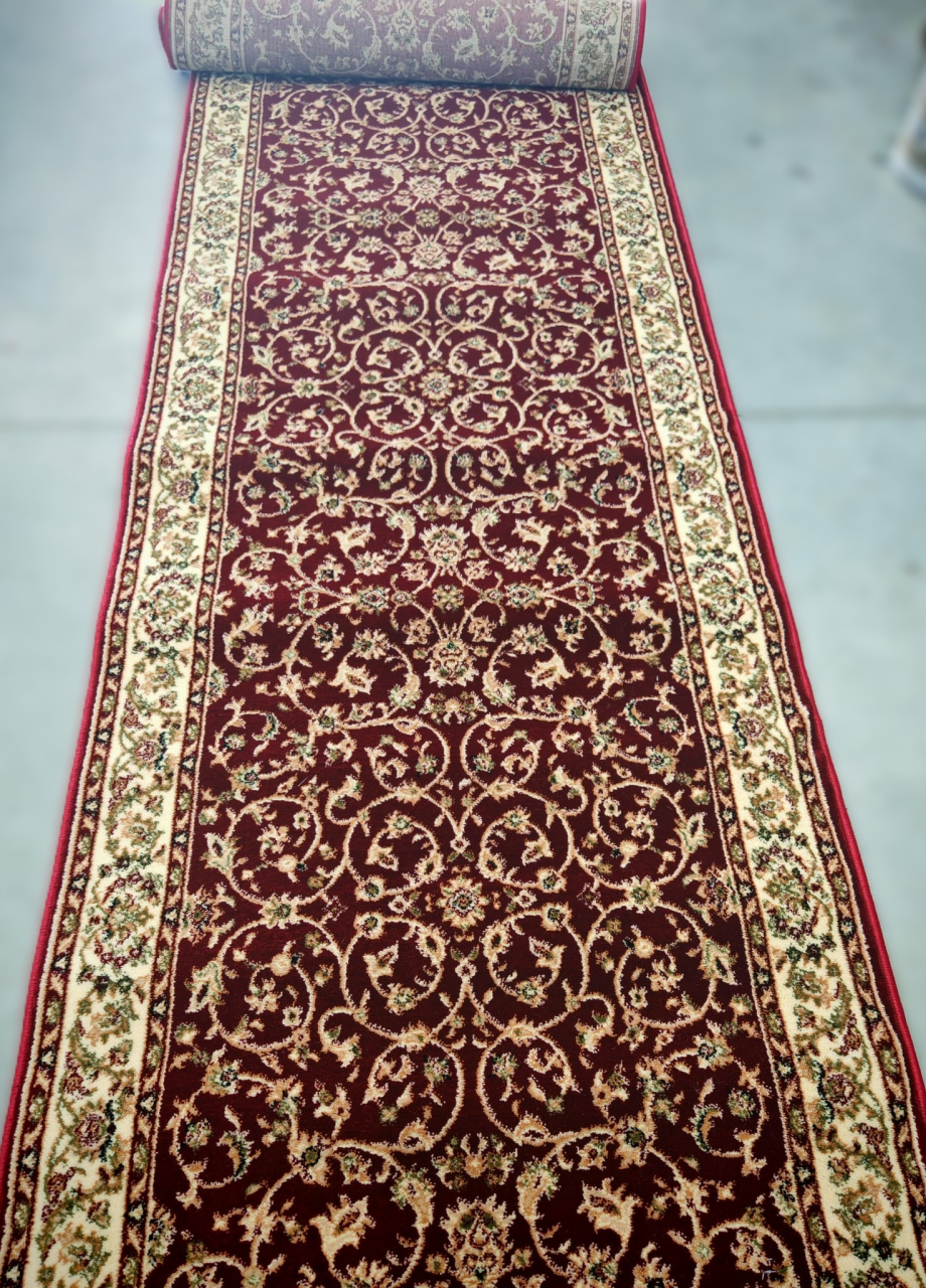 Traversa Covor, Lotos 1555, Grena, Latime 150 cm, Diverse Lungimi [5]