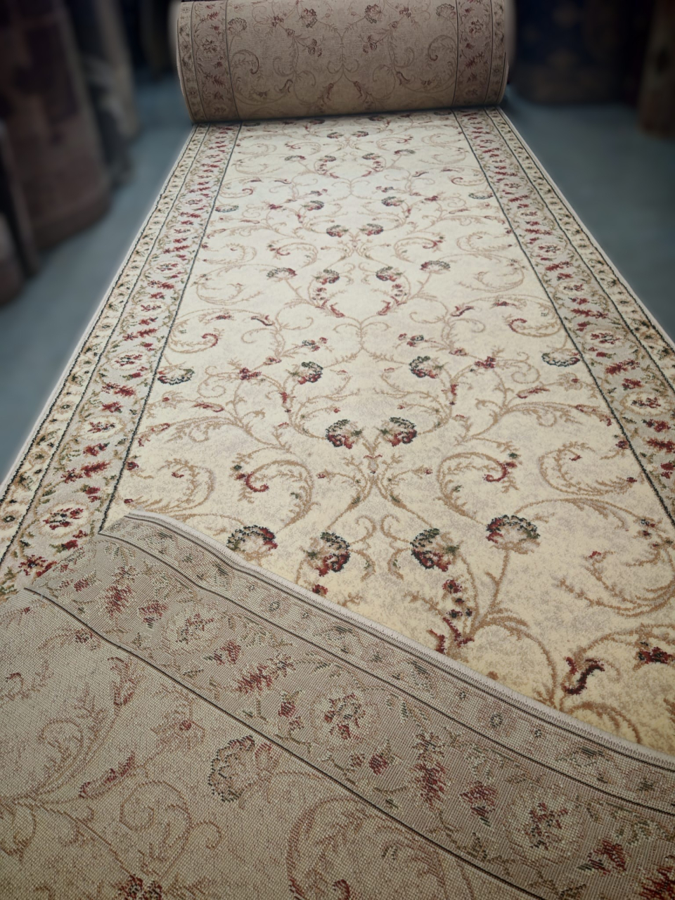 Traversa Covor, Lotos 523, Bej, Latime 150 cm, Diverse Lungimi, 1800 gr/mp [5]