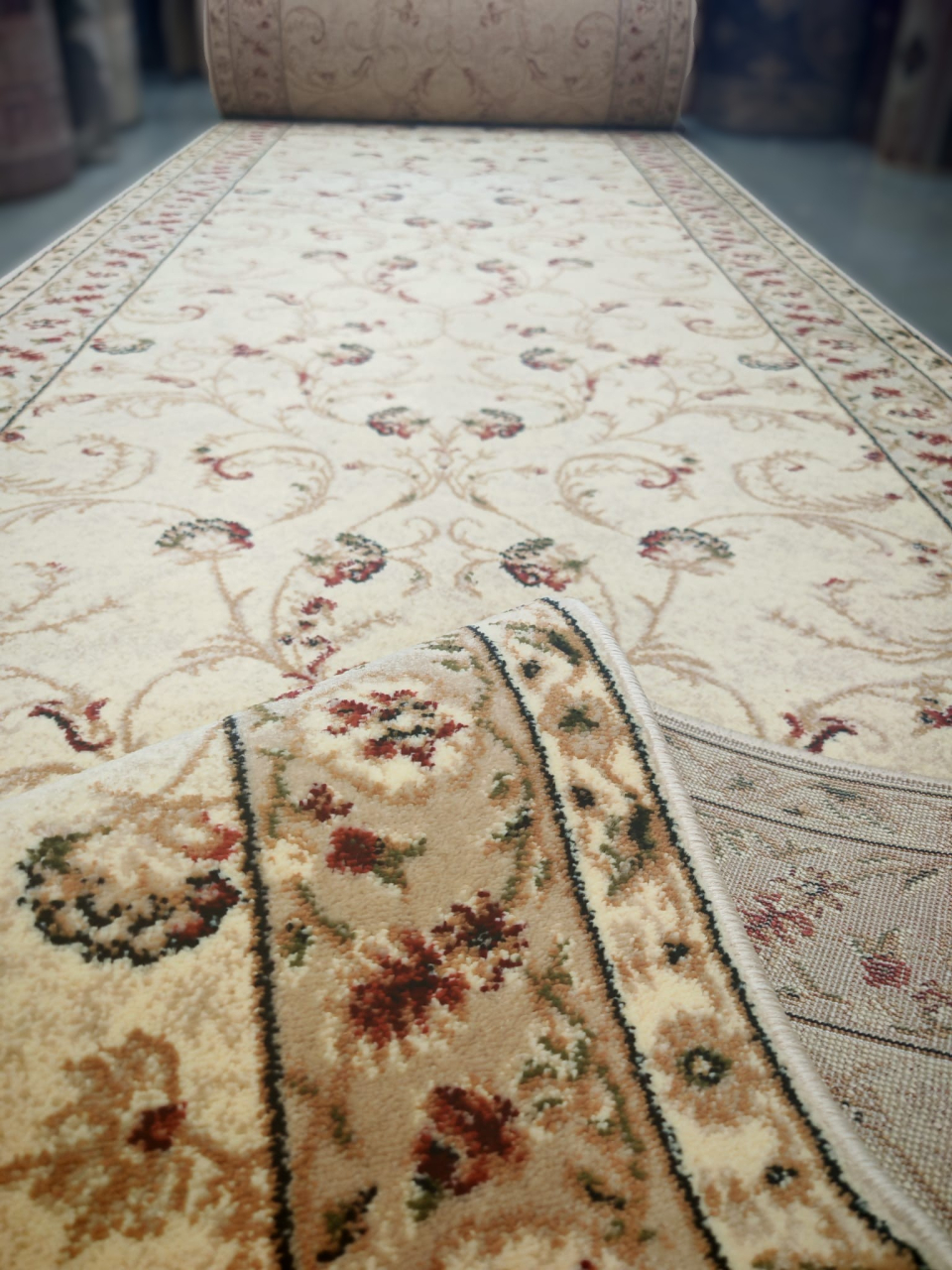 Traversa Covor, Lotos 523, Bej, Latime 60 cm, Diverse Lungimi, 1800 gr/mp [4]