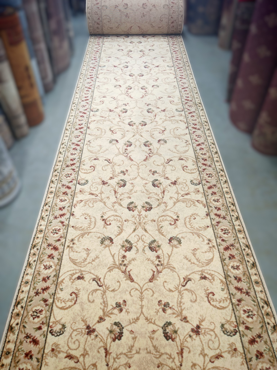 Traversa Covor, Lotos 523, Bej, Latime 60 cm, Diverse Lungimi, 1800 gr/mp [3]