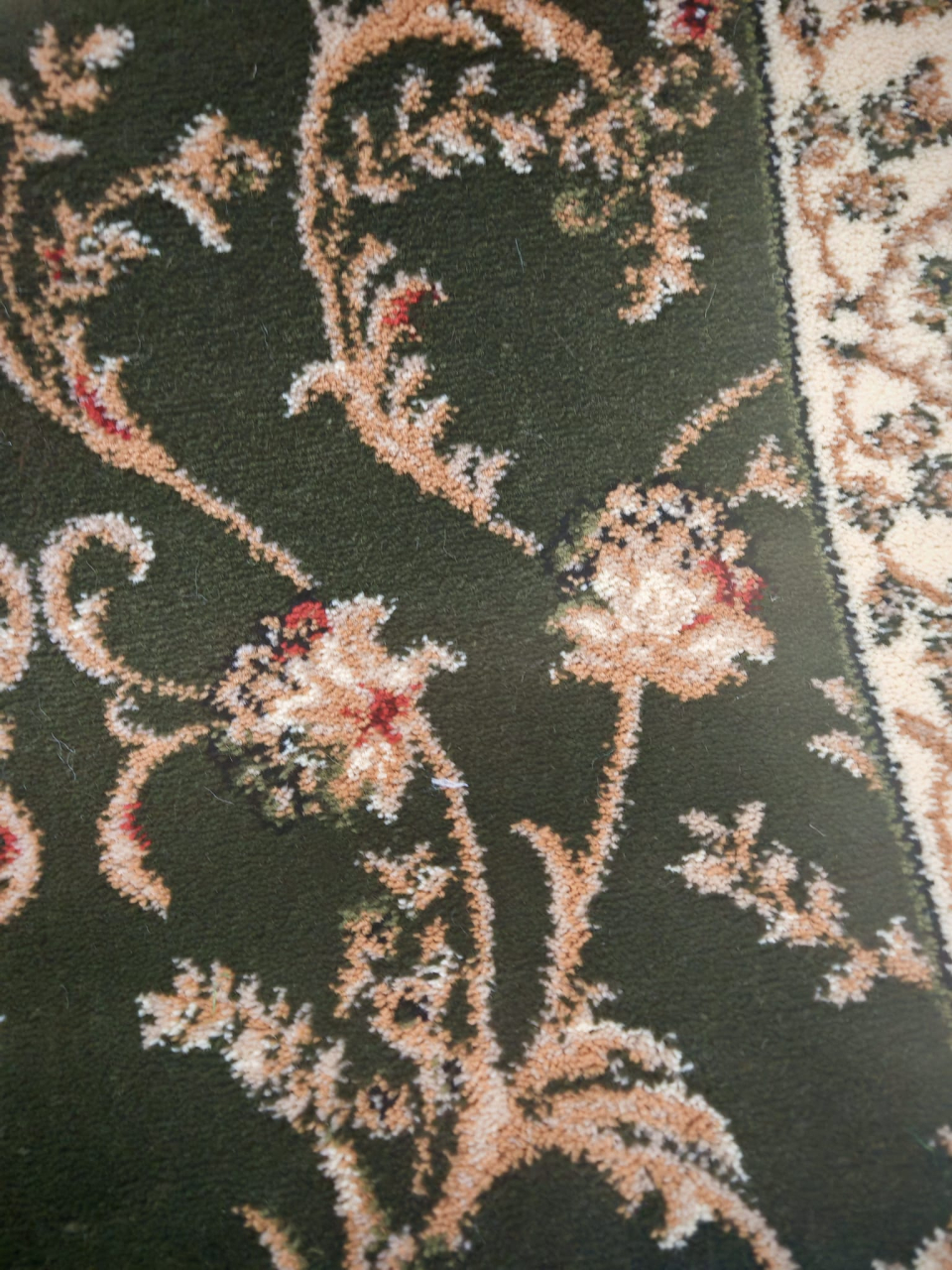 Traversa Covor, Lotos 523, Verde, Latime 100 cm, Diverse Lungimi, 1800 gr/mp [10]