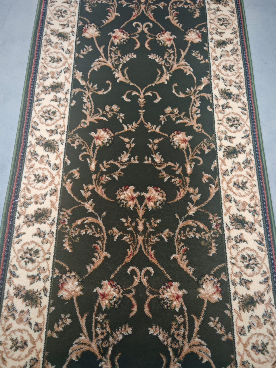 Traversa Covor, Lotos 523, Verde, Latime 60 cm, Diverse Lungimi, 1800 gr/mp [3]