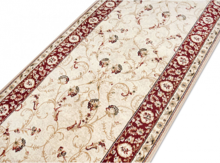 Traversa Covor, Lotos 523, Bej / Grena, Latime 60 cm, Diverse Lungimi, 1800 gr/mp [4]