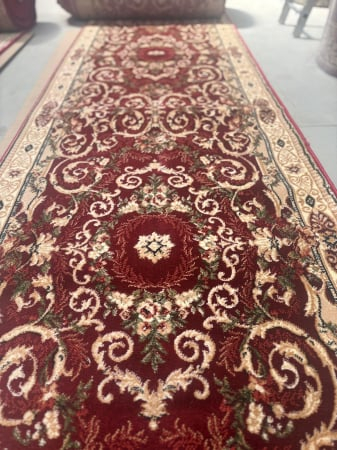 Traversa Covor, Lotos 15002, Grena, Latime 100 cm, Diverse Lungimi [2]