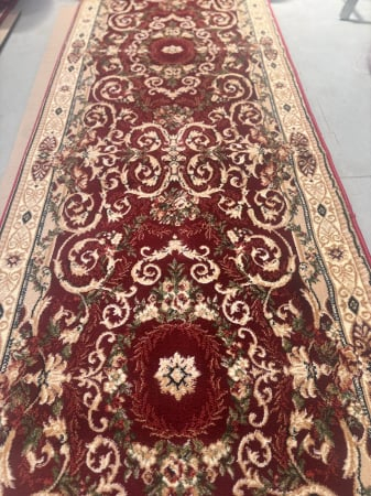 Traversa Covor, Lotos 15002, Grena, Latime 100 cm, Diverse Lungimi [1]