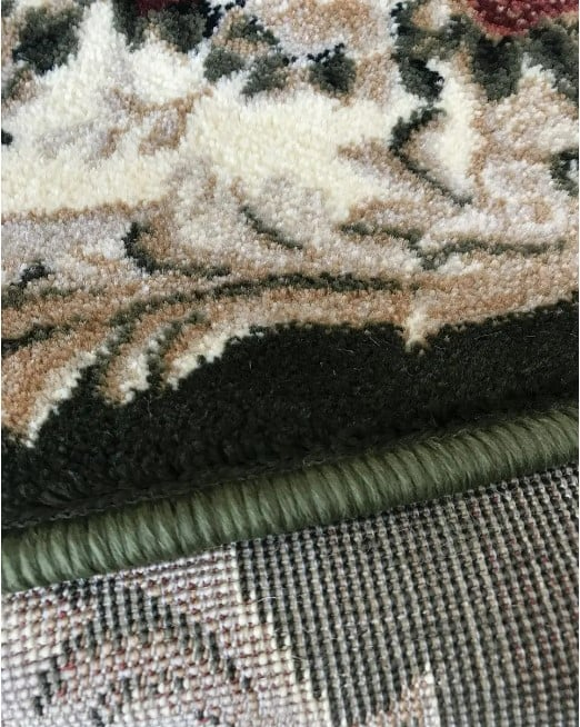 Traversa Covor, Lotos 574, Verde, Latime 80 cm, Diferite Lungimi, 1800 gr/mp [3]