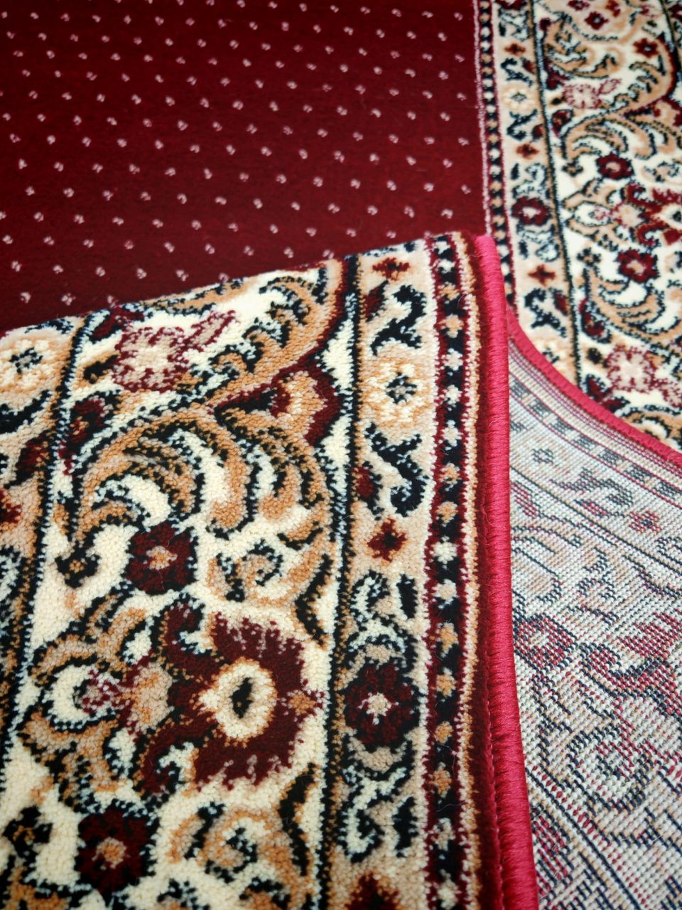 Traversa Covor, Lotos 588, Rosu, Latime 150 cm, Diverse Lungimi, 1800 gr/mp [4]