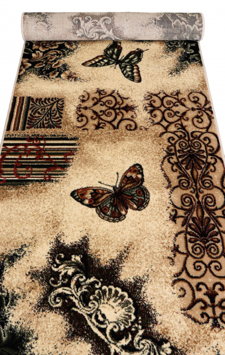 Traversa Covor, Lotos Fluturi 1607, Latime 100 cm, Diverse Lungimi, 1800 gr/mp [2]