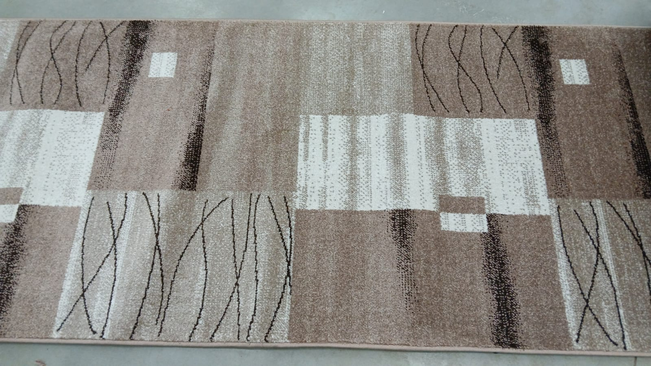 Traversa Covor, Mira 24120, Bej/Maro, Latime 100 cm, Diverse Lungimi [3]