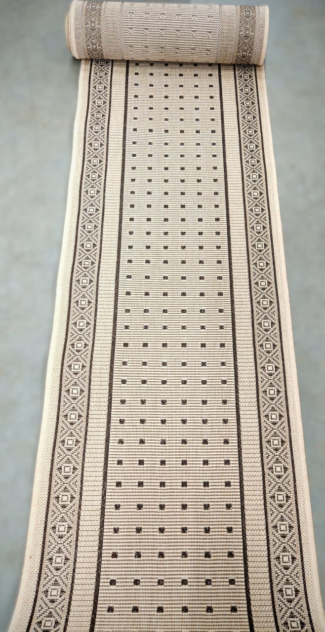Traversa Covor, Natura 903, Bej / Maro, Latime 120 cm, Diverse Lungimi [6]