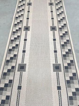 Traversa Covor, Natura 924, Bej/ Maro, Latime 60 cm, Diverse Lungimi [2]
