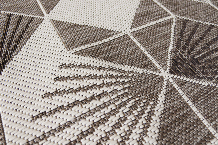 Traversa Covor, Trio 29003, Crem / Caramiziu, Latime 100x65 cm. [3]