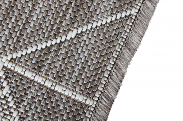 Traversa Covor, Trio 29003, Crem / Caramiziu, Latime 100x65 cm. [5]