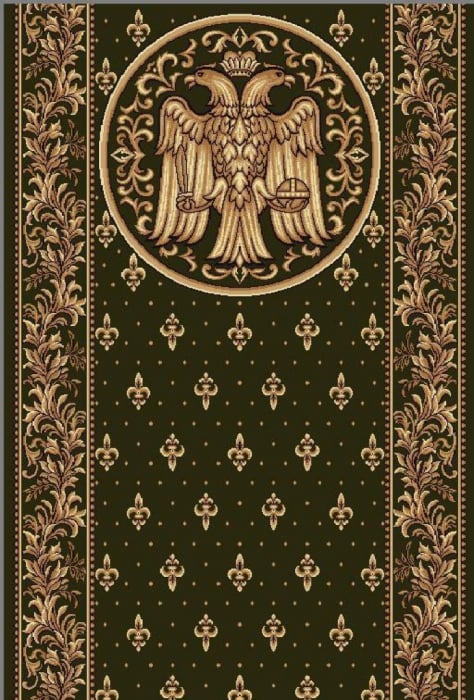 Traversa Lotos 15032-310, Latime 80 cm, Model Bisericesc, Verde, Diverse Marimi [2]