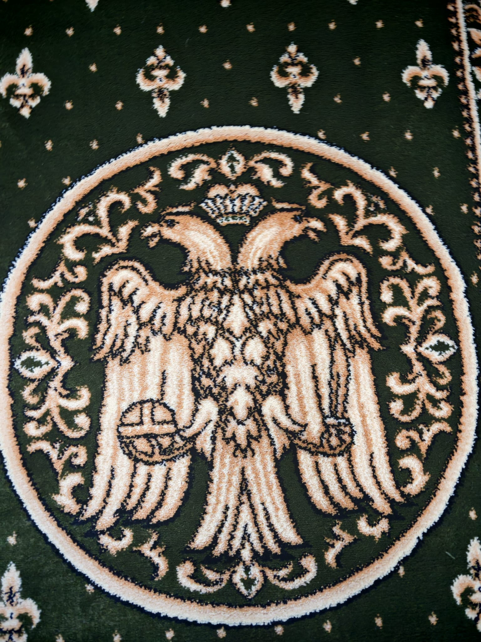 Traversa Lotos 15032-310, Latime 150 cm, Model Bisericesc, Verde, Diverse Marimi [6]