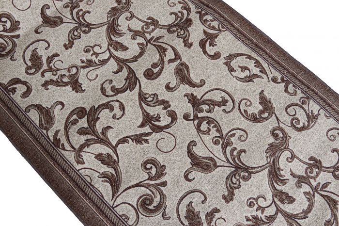 Traversa Model Print Parizh, Maro / Bej , Suport Pasla, Latime 60 cm [2]